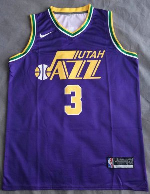 NBA 3 Rubio Jazz Maillot Retro bleu